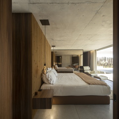 Lunawood Thermowood Interior EV House Portugal 2020 3